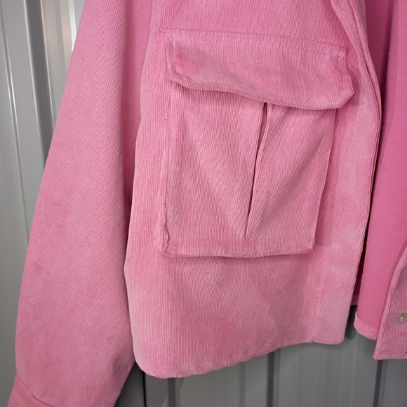 Zara Blush Pink Utility Jacket - Picture 4 of 5